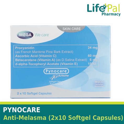 Pynocare 40 Actisome (20 capsules) .